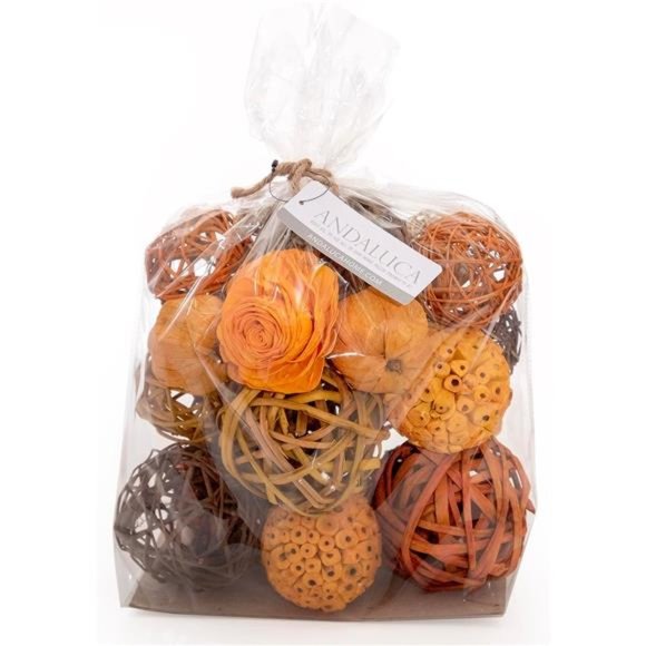Orange Decorative Vase Filler Bag with Mini Pumpkins,  (Pumpkin Orange) - Picture 1 of 7